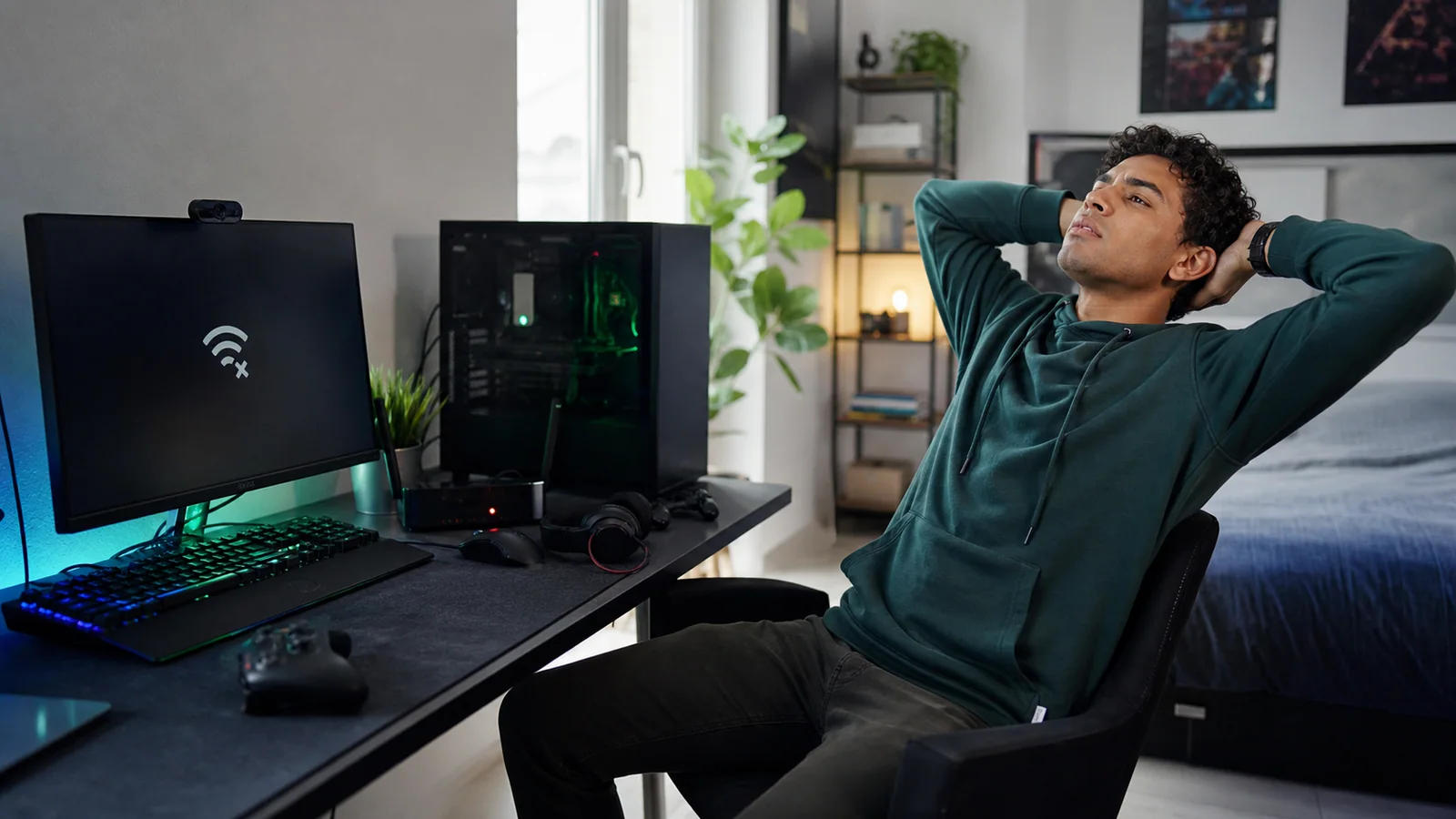 Gaming-Situation mit unterbrochener Verbindung